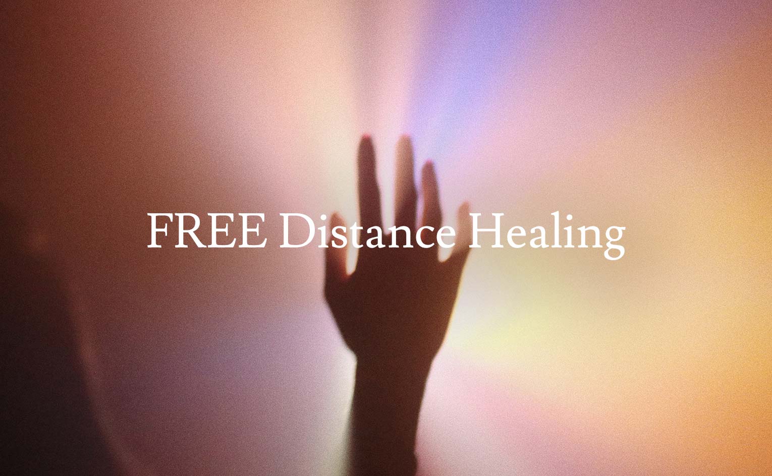 FREE Distance Healing