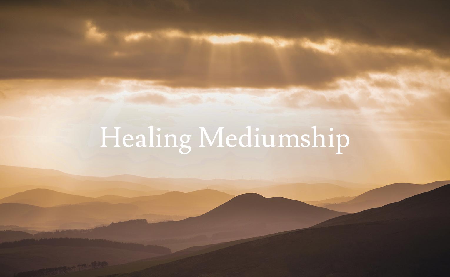 Healing Mediumship
